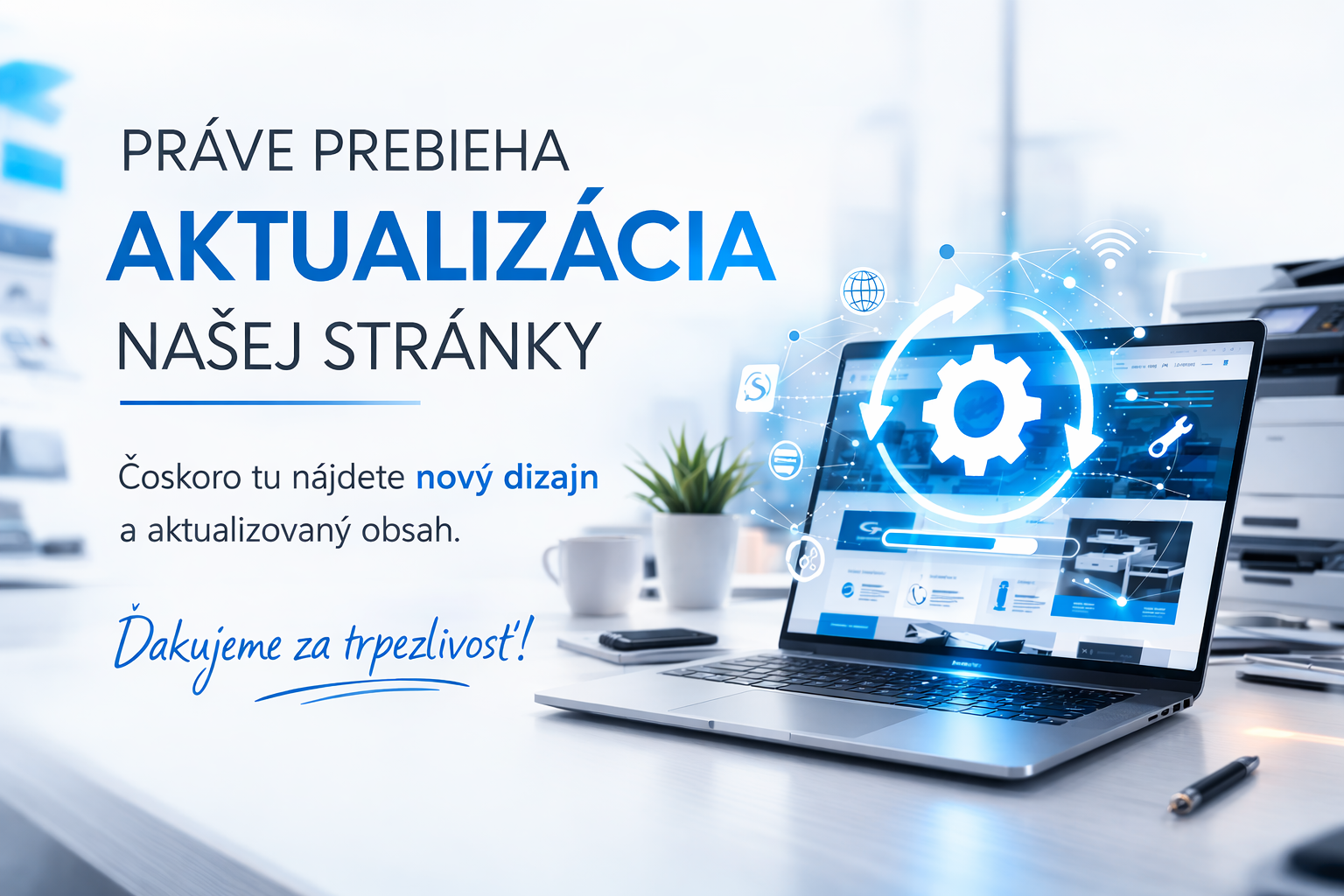 Aktualizácia stránky